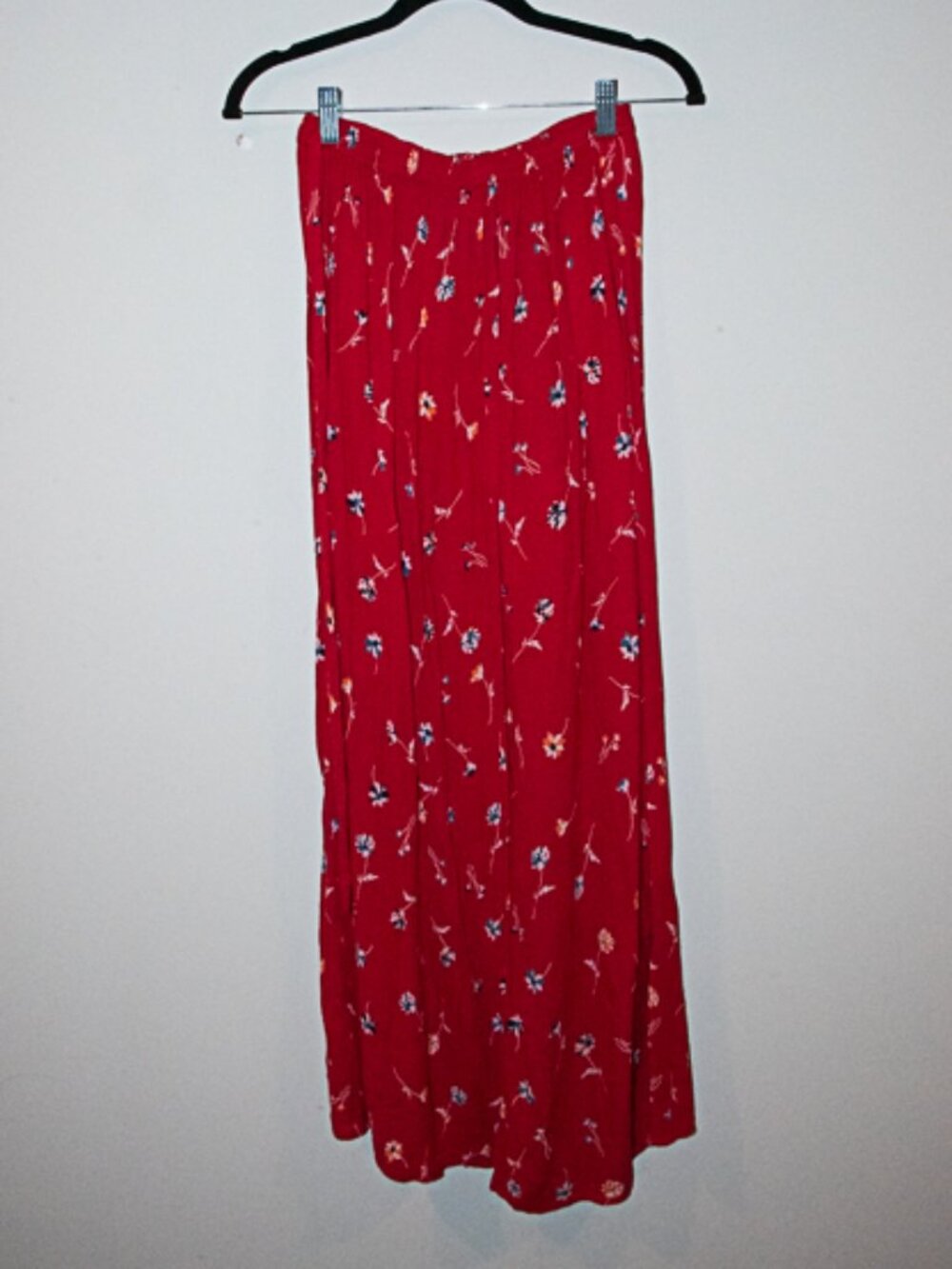 Patrons of Peace Midi Floral Hi-Low Wrap Skirt Size XS
